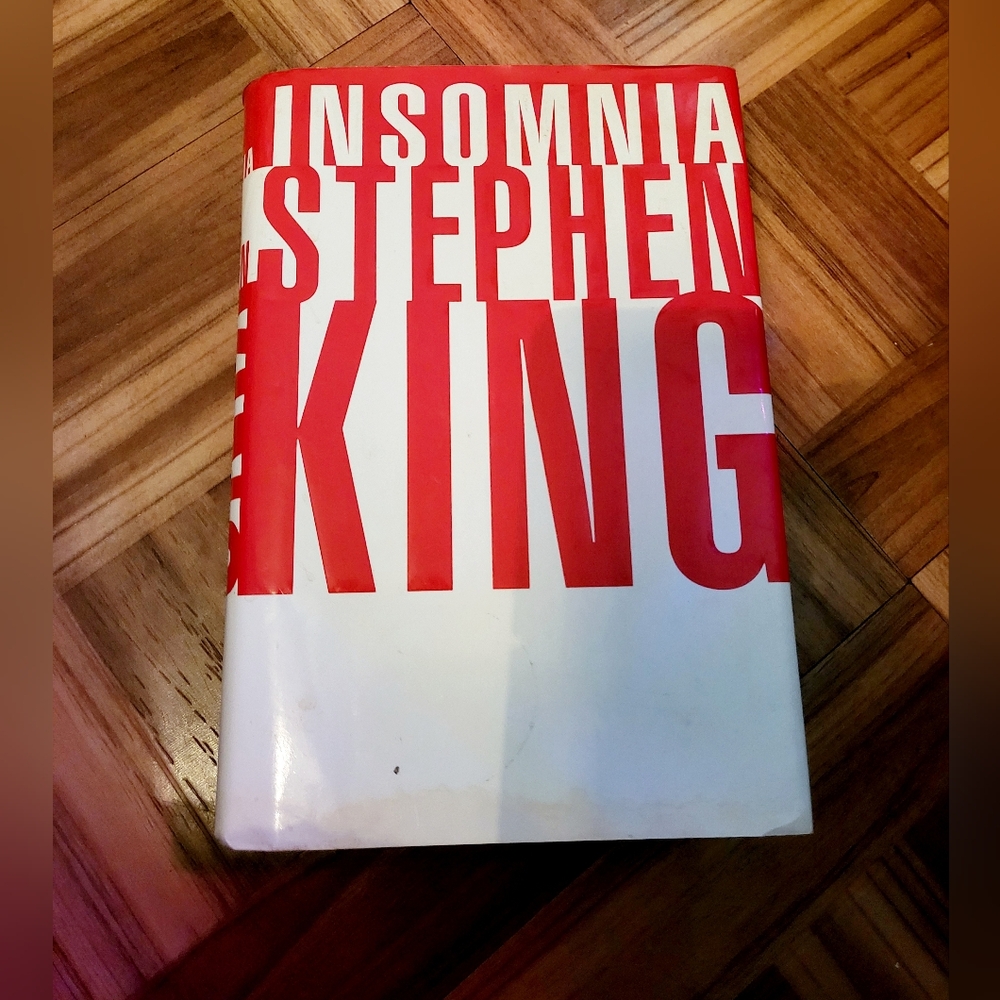 Stephen King hardcover INSOMNIA 1994 printing, original jacket